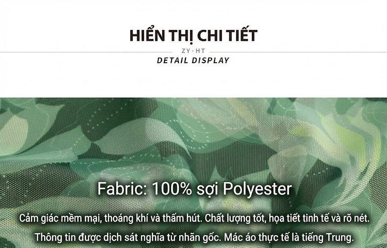 Váy Ôm Body Nữ Dáng Dài Tay Dài In Họa Tiết Xanh Lá Cổ chữ V Kiểu Dây Buộc chi tiết 4