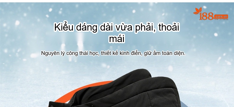 Áo Khoác Phao Nam Lông Vũ 3 Trong 1 Tháo Rời Lớp Trong Giữ Ấm Mùa Đông chi tiết 13