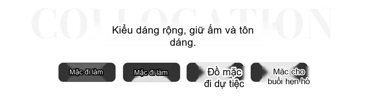 Áo Khoác Lông Nữ Kiểu Tiểu Thư Phong Cách Hàn Quốc Trẻ Trung Màu Trắng, Xám chi tiết 5