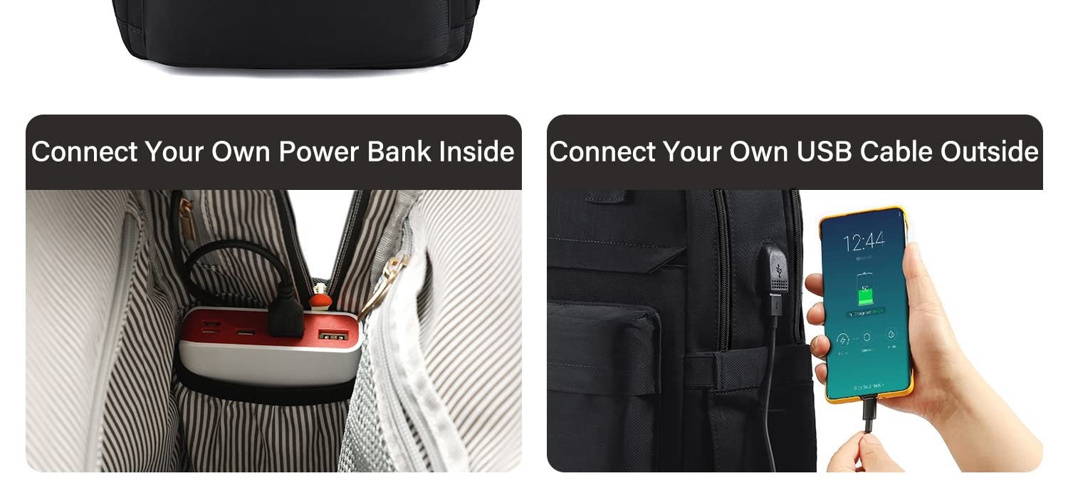 Balo Nữ Thời Trang Đựng Laptop Cỡ Lớn Kiểu Túi Hộp Có Tay Cầm Màu Be, Xám, Đen, Trắng... chi tiết 28