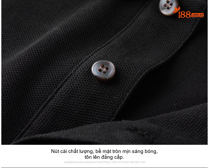 Áo Thun Polo Nam Cotton Tay Ngắn Form Rộng Cổ Bẻ Màu Xám, Nâu, Đen, Xanh Navy... chi tiết 21