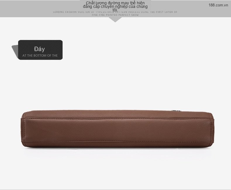 Cặp Túi Xách Tay Nam Khóa Số Chống Trộm Công Sở Đựng Laptop Da Mềm Đeo Vai Chéo chi tiết 14