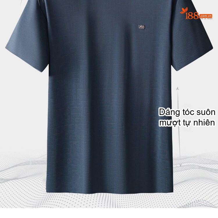 Áo Thun Tay Ngắn Nam Cổ Tròn Không Viền Form Rộng Thoáng Mát Màu Đen, Xám, Hồng, Xanh... chi tiết 6