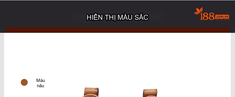 Giày Mọi Nam Da Thật Thoáng Khí Chiều Cao Đế Khoảng 3cm Phong Cách Retro Màu Nâu, Đen chi tiết 14