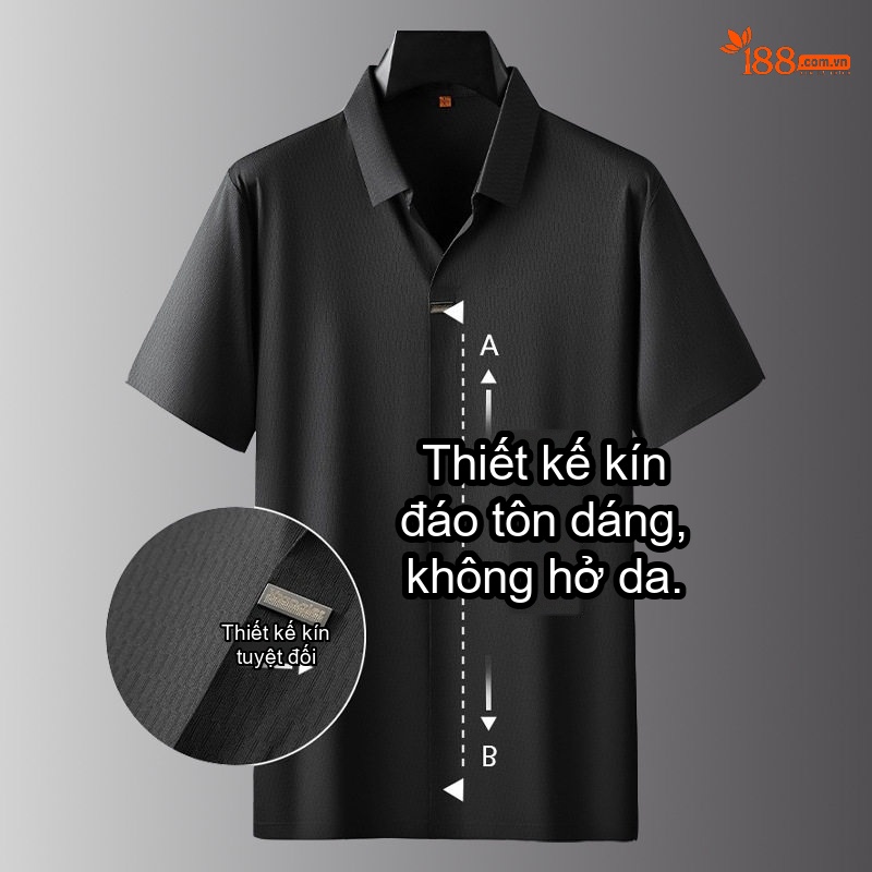Áo Thun Cổ Bẻ Nam Tay Ngắn Form Rộng Thoáng Mát Màu Đen, Xám, Trắng