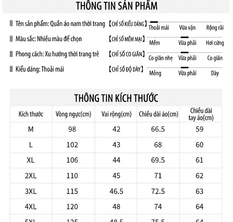 Áo Thun Dài Tay Nam Sợi Amoniac Lụa Cotton Áo Kiểu Mặc Lót Cao Cấp Màu Trắng, Xám, Xanh, Nâu... chi tiết 20
