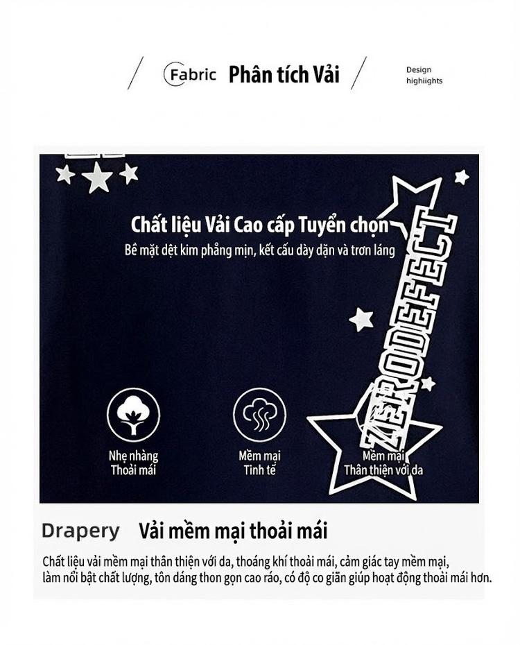 Set Bộ Áo Thun Tay Dài Cổ Tròn Quần Jean Ống Rộng Phong Cách Retro Màu Xanh, Đỏ chi tiết 4