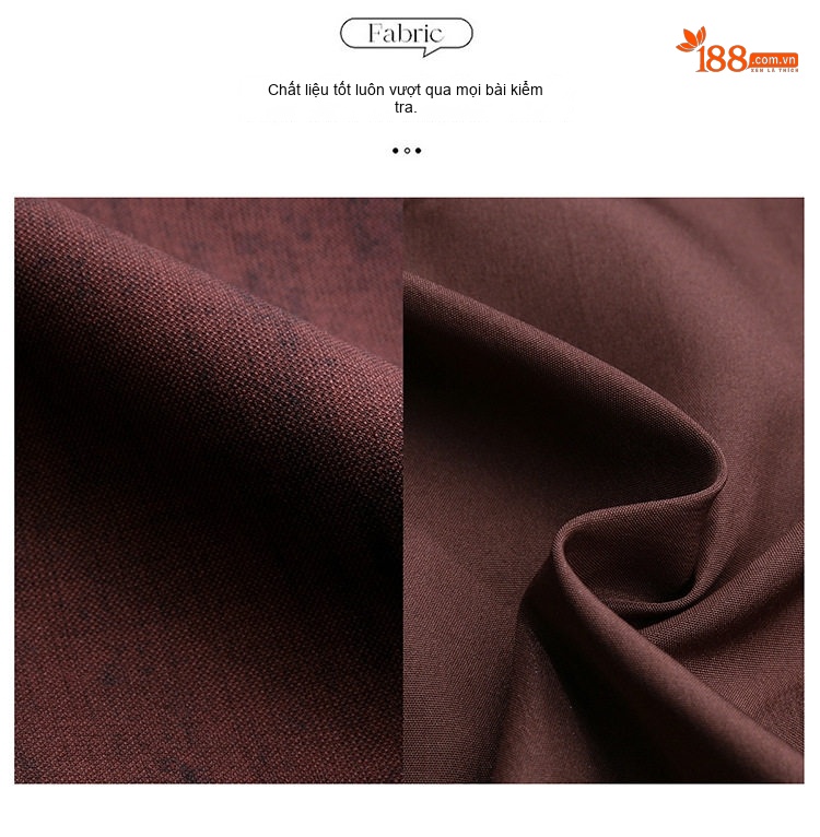 Set Bộ Vest Nữ Áo Gile Quần Ống Rộng Phong Cách Thời Trang Màu Nâu Đỏ chi tiết 14