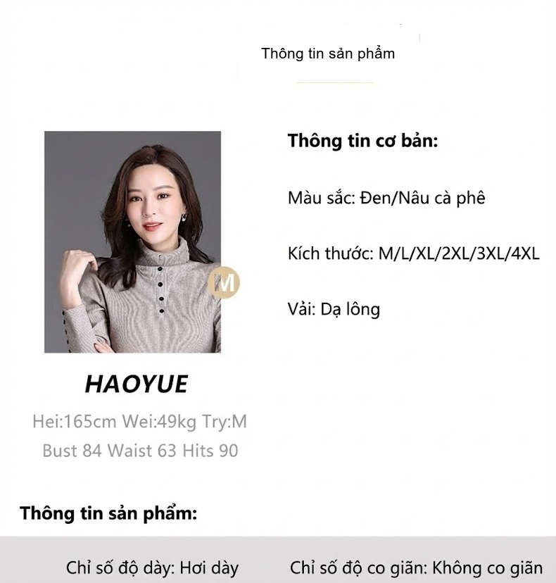 Chân Váy Midi Nữ Lưng Cao dáng chữ A Thời Trang Màu Đen, Nâu, Xám chi tiết 9