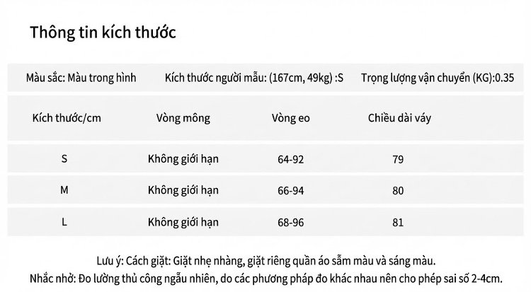 Chân Váy Nữ Lưng Cao dáng chữ A Midi Thiết Kế Độc Đáo Màu Đen, Trắng chi tiết 1