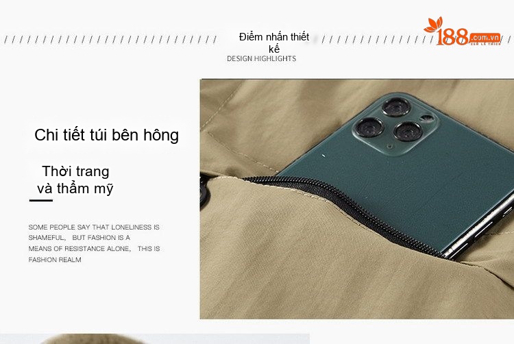 Áo Gile Nam Lót Lông Dày Dặn Hai Mặt Giữ Ấm Chống Gió Màu Xanh Rêu, Be, Xanh Navy, Đen, Xám chi tiết 4
