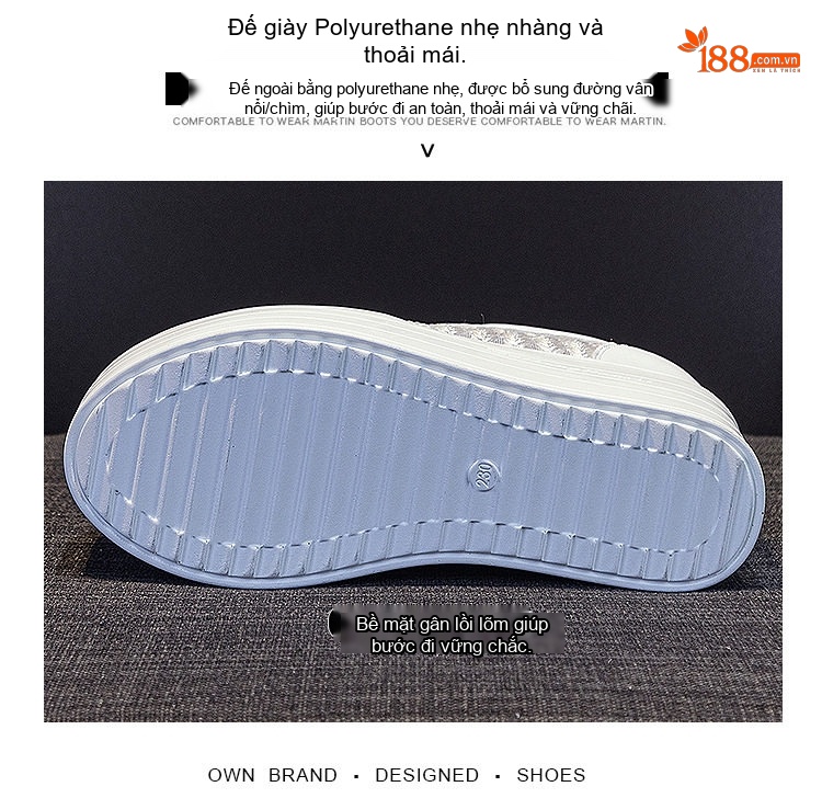 Giày Thể Thao Nữ Lưới Thoáng Khí Đế Dày 12cm Phong Cách Thời Trang Màu Trắng, Đen chi tiết 13