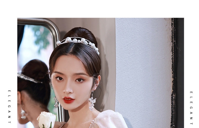 Váy Dạ Hội Dáng Dài Tay Bồng Sang Trọng Màu Champagne chi tiết 14