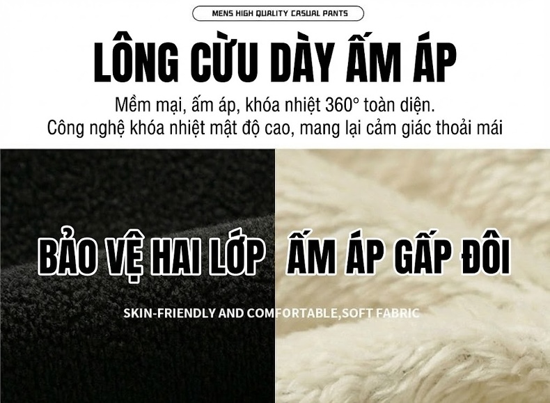 Áo Khoác Lông Cừu Non Nam Dáng Đứng Cổ Khóa Kéo Giữ Ấm Thêu Chữ Màu Xám, Đen chi tiết 9