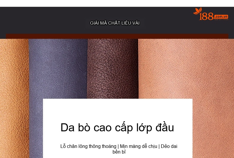 Giày Tây Buộc Dây Nam Da Bóng Thiết Kế Retro Chiều Cao Đế Khoảng 4cm Màu Nâu, Đen, Xanh Lá chi tiết 5