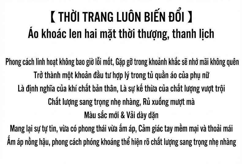 Áo Khoác Lông Cừu Non Ngắn Tay Lỡ Phong Cách Tiểu Thư Màu Trắng Kem, Đen, Nâu chi tiết 4