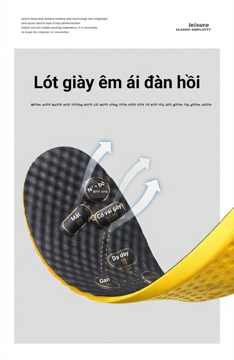 Giày Lười Nam Vân Cá Sấu Da Bò Chiều Cao Đế Khoảng 2cm Màu Đen, Nâu, Xám chi tiết 11