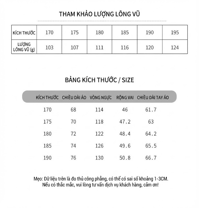 Áo Khoác Phao Nam Bạch Áp Nhung Dày Dặn Có Mũ Trùm Đầu Dáng Dài Chống Gió Màu Trắng, Đen chi tiết 33