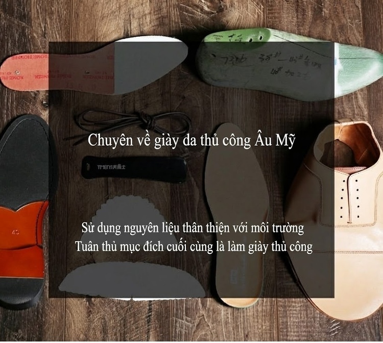 Giày Tây Buộc Dây Nam Da Bóng Chiều Cao Đế Khoảng 3cm Màu Nâu chi tiết 1