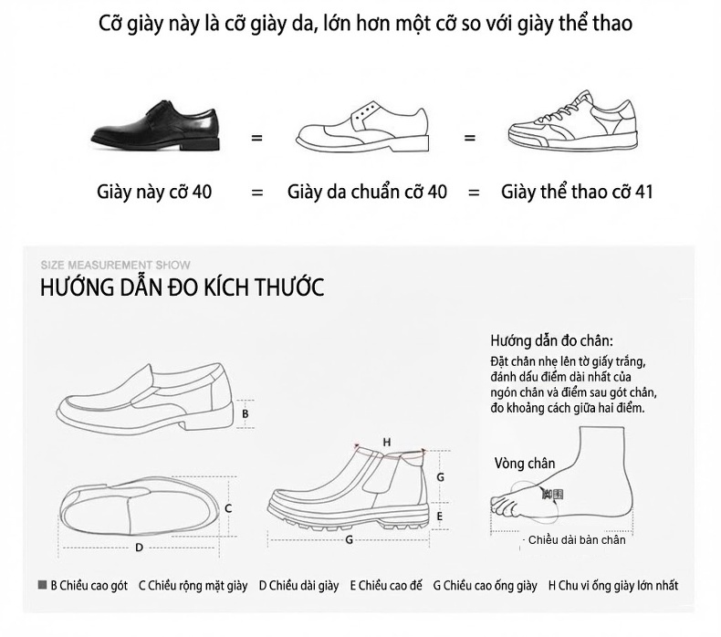 Giày Tây Buộc Dây Nam Da Thật Vân Cá Sấu Dập Nổi Chiều Cao Đế Khoảng 3cm Màu Đen, Nâu chi tiết 21