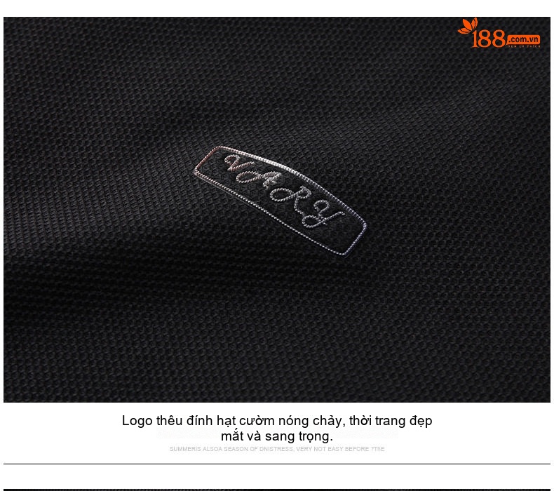 Áo Polo Nam Cotton Tay Ngắn Cổ Bẻ Form Rộng Màu Đen, Xám, Nâu, Xanh Navy chi tiết 22