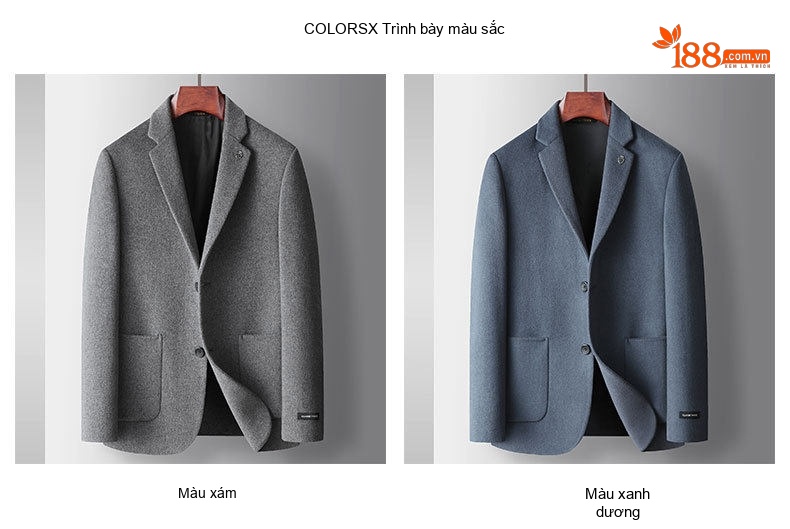 Áo Vest Nam Dáng Ôm Thu Đông Thủ Công Vải Tweed Màu Be chi tiết 6