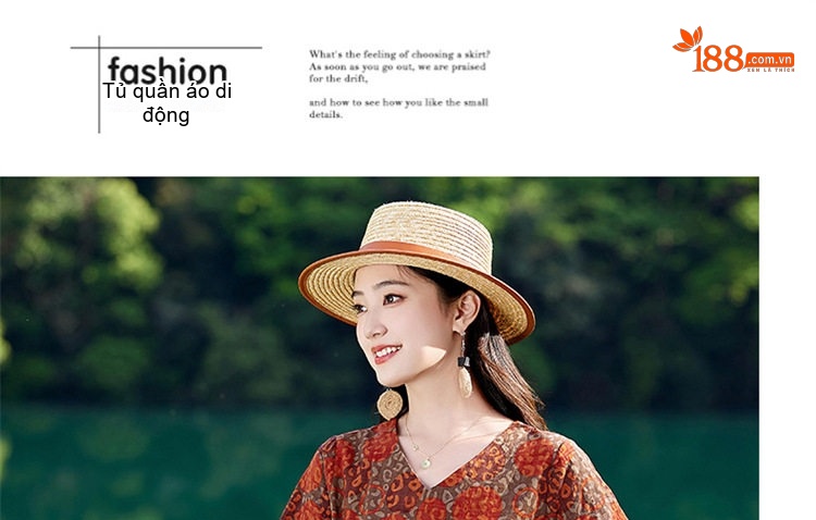 Váy liền thân Nữ Cổ chữ V In Họa Tiết Thiết Kế Thanh Lịch Thoáng Mát Màu Đỏ, Xanh Lá chi tiết 18