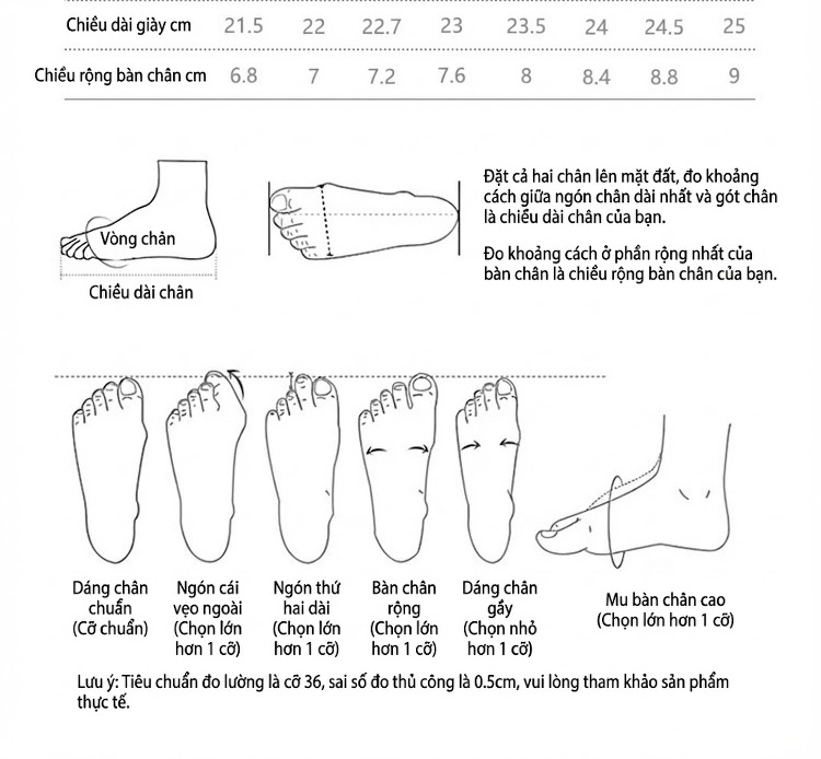 Giày Slingback Nữ Mũi Vuông Gót Trụ Bít Mũi Hở Gót Chiều Cao Đế Khoảng 3.5cm Màu Đen, Kem, Bạc chi tiết 5