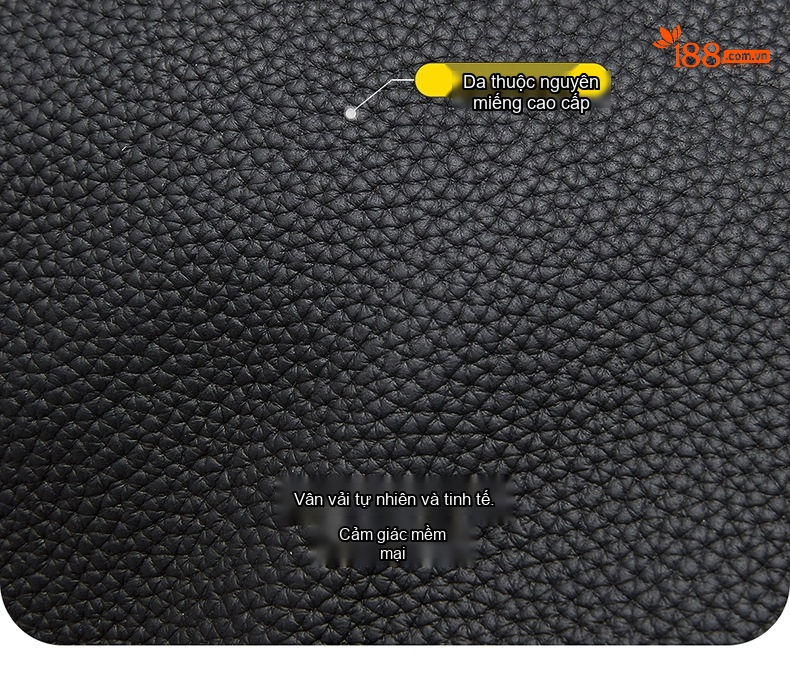 Túi Tote Da Bò Đeo Vai Nữ Sức Chứa Lớn Kiểu Dáng Saddle Màu Be, Đen chi tiết 8