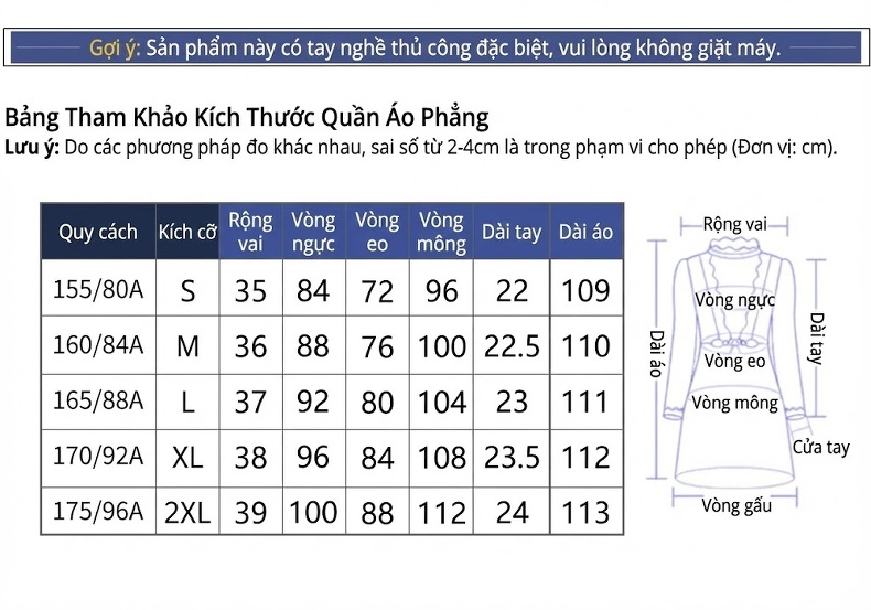 Váy Xòe Nữ Ren Phối Lưới, Thắt Eo, Cổ Chữ V Màu Trắng, Xanh chi tiết 17