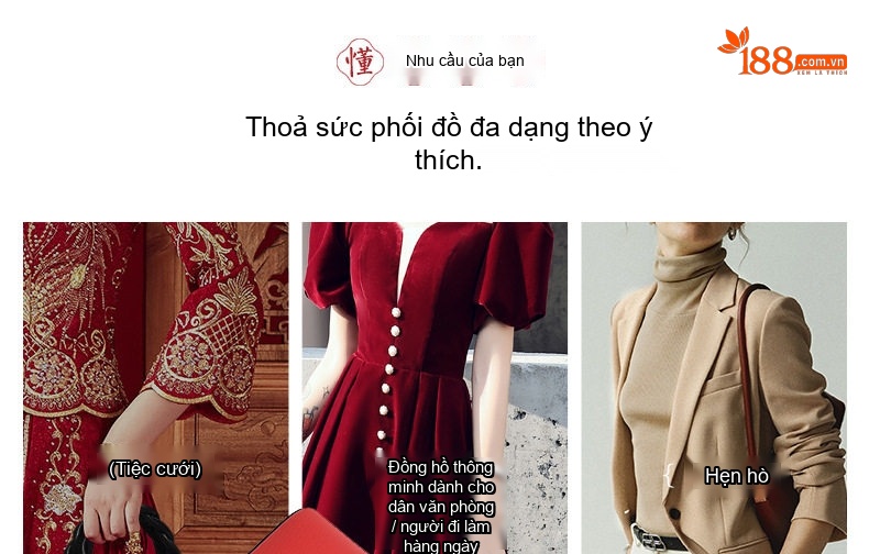 Túi Xách Nữ Da Bóng Cỡ Lớn Phong Cách Thời Trang Dự Tiệc Cưới Màu Đỏ chi tiết 3