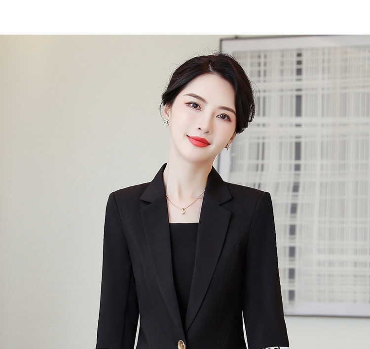 Bộ Vest Công Sở Nữ Tay Lỡ Màu Hồng chi tiết 64