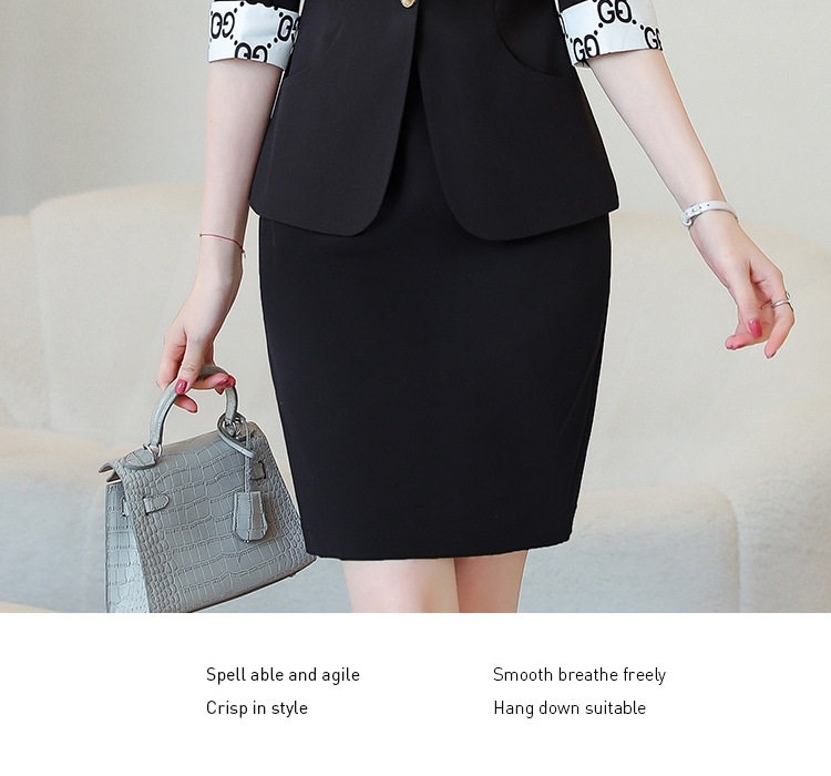 Bộ Vest Công Sở Nữ Tay Lỡ Màu Hồng chi tiết 65