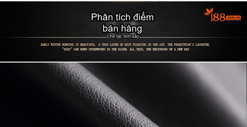 Áo Khoác Da Nam Da Bò Cổ Trụ Dáng Ôm Phong Cách Lịch Lãm Màu Đen chi tiết 2