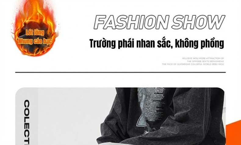 Quần dài nam ống rộng thu đông dáng thể thao phong cách Ins chi tiết 1