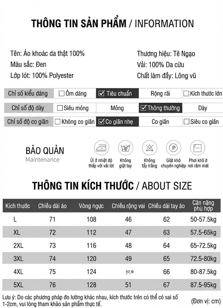 Áo Khoác Da Cừu Nam Dáng Ngắn Có Mũ Trùm Đầu Lót Lông Vũ Phong Cách Casual Màu Đen chi tiết 1