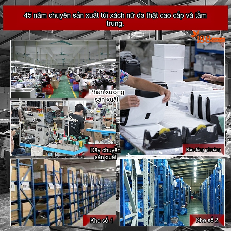 Túi Tote Nữ Da Bò Thiết Kế Nhỏ Gọn, Đựng Vừa A4, Đeo Vai Công Sở Màu Nâu, Be, Đen