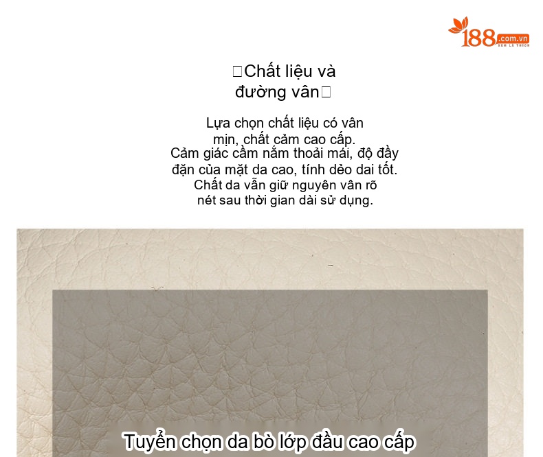Túi Đeo Vai Nữ Da Thật Thiết Kế Tối Giản Màu Trắng Kem, Vàng Nhạt chi tiết 11