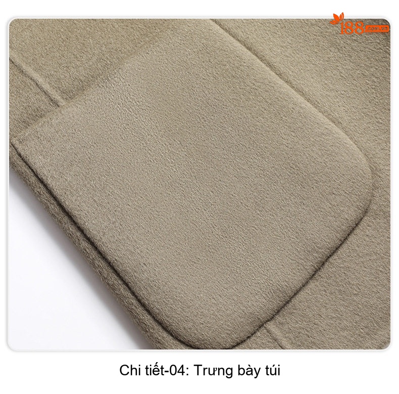 Áo Vest Nam 100% Lông Cừu Thu Đông Dáng Ôm Màu Nâu, Xám, Xanh Navy, Đen chi tiết 36