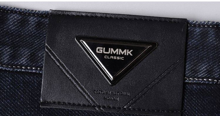 Quần Jeans Nam Ống Đứng Dáng Ôm Vừa Co Giãn Nhẹ Phong Cách Trung Niên Màu Đen chi tiết 27