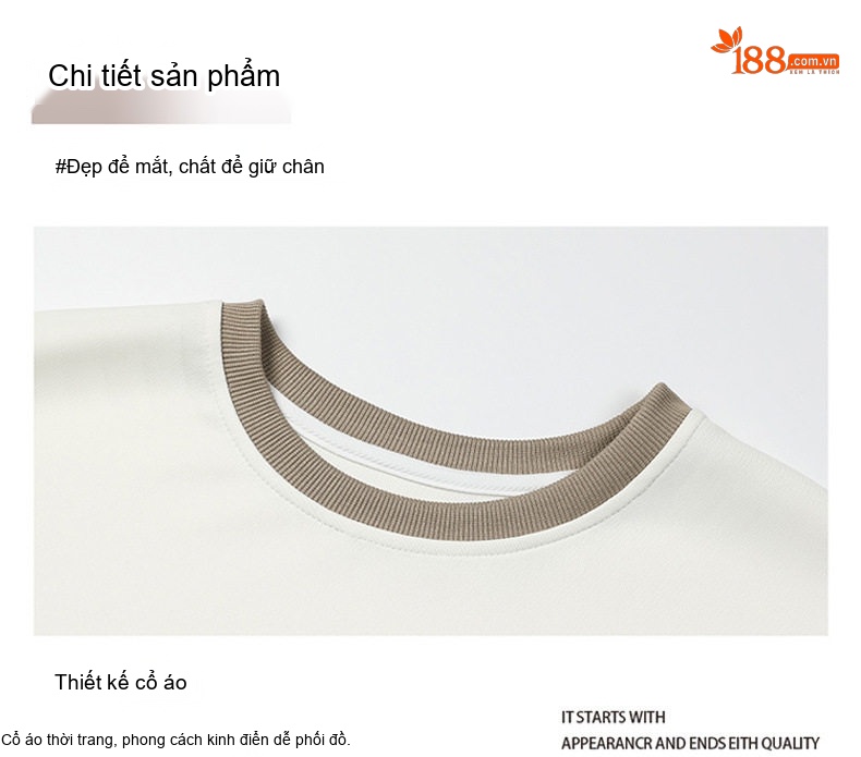 Áo Thun Dài Tay Nam Cổ Tròn Form Rộng Phong Cách Retro Màu Xanh Dương Ombre, Trắng Ombre, Xanh Lá Ombre, Hồng Ombre... chi tiết 3