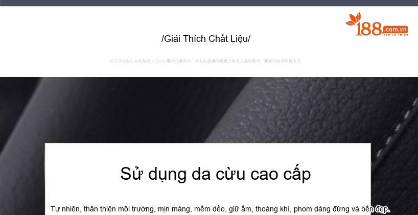 Áo Khoác Da Cừu Thật Nam Cổ Trụ Dáng Ôm Vừa Vặn Phong Cách Doanh Nhân Màu Đen chi tiết 2