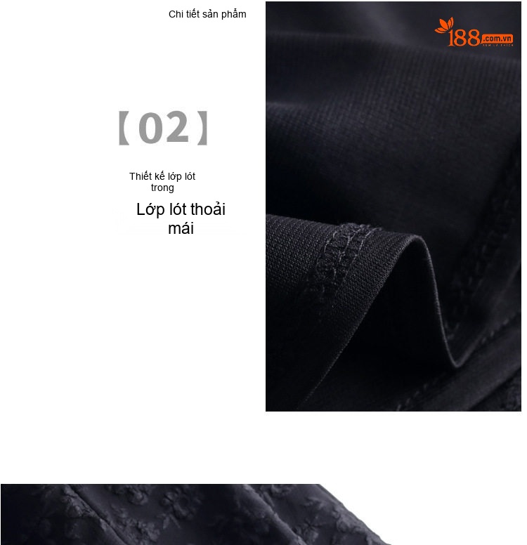 Chân Váy Chữ A Nữ Dáng Dài Họa Tiết Jacquard Che Hông Phong Cách Hàn Quốc Màu Đen chi tiết 7