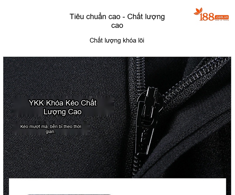 Quần Tây Nam Ống Đứng Vải Wool Dày Dặn Chống Nhăn Co Giãn Không Ly Màu Đen chi tiết 2