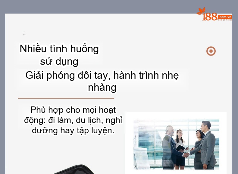 Túi Đeo Chéo Nam Da Bò Công Sở, Du Lịch, Đựng Laptop Màu Đen chi tiết 4