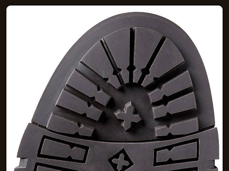 Boot Cơ Bắp Nam Da Thật Phong Cách Punk Chiều Cao Đế Khoảng 4cm Màu Đen, Nâu chi tiết 13