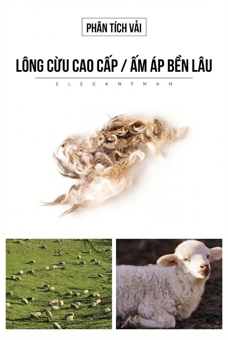Áo Khoác Dạ Nam Kẻ Caro Lót Lông Vũ Ấm Áp Dáng Dài Màu Xám, Đen chi tiết 26