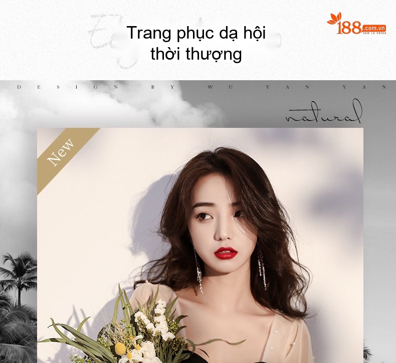 Váy Dạ Hội Nữ Tay Lưới dáng chữ A Chiều Dài Đến Bắp Chân Màu Đen chi tiết 2