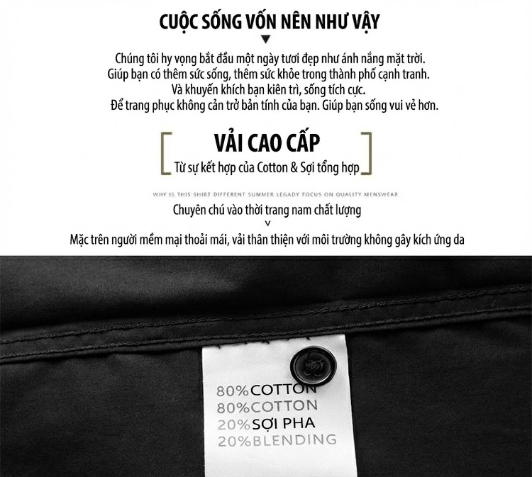 Áo Sơ Mi Nam Tay Dài Thêu Hoa Nhũ Bạc Phong Cách Thời Trang Màu Đen, Trắng chi tiết 3