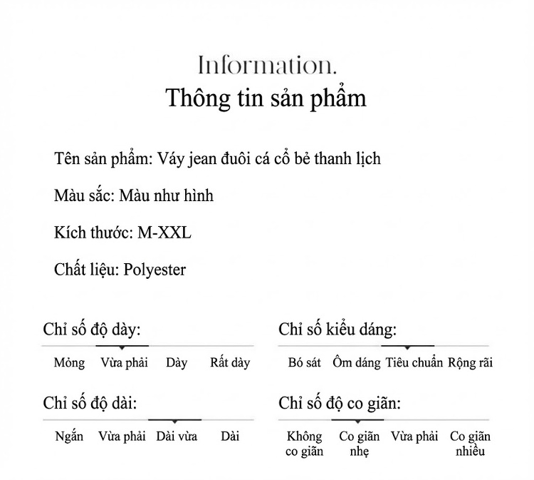 Váy Jean Dài Tay Nữ Dáng Ôm Eo Thiết Kế Xếp Ly Hàn Quốc Màu Xanh Jean chi tiết 3